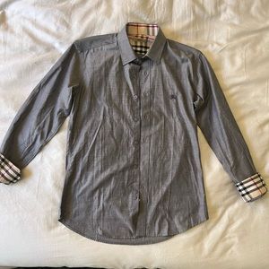Burberry button down shirt S/M